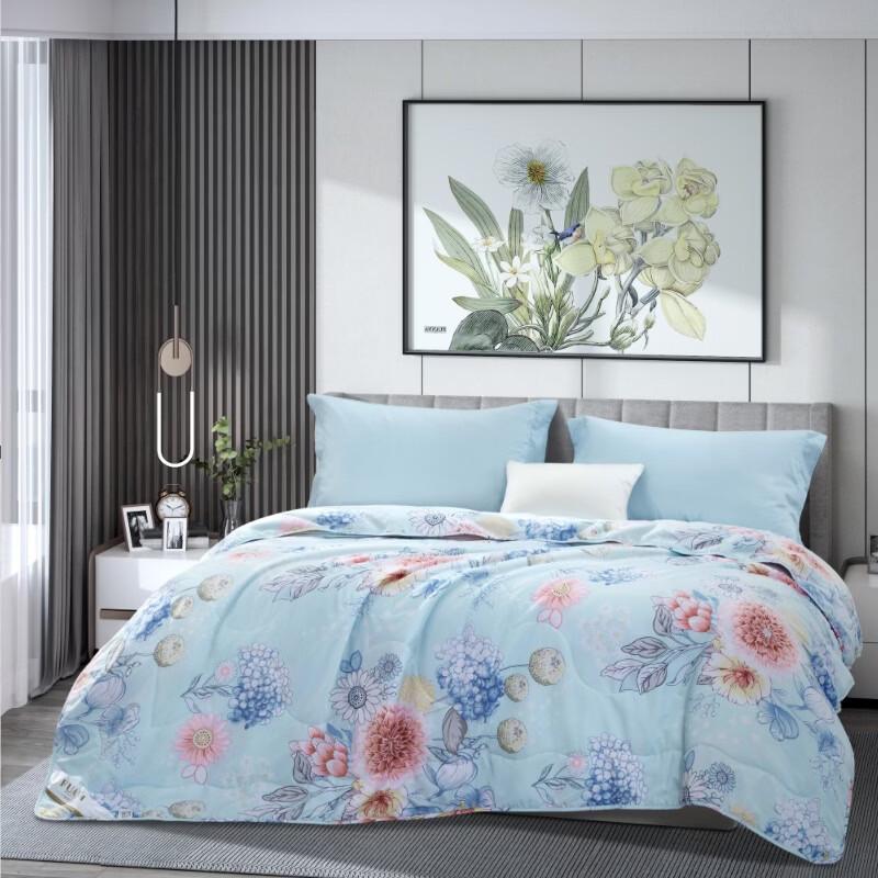 FUANNA Anti-bacterial Printed Summer Quilt 203cm x 229cm