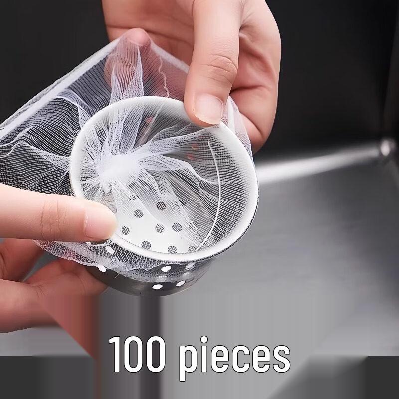 ZISIZ Kitchen Disposable Elastic Sink Strainer Bags