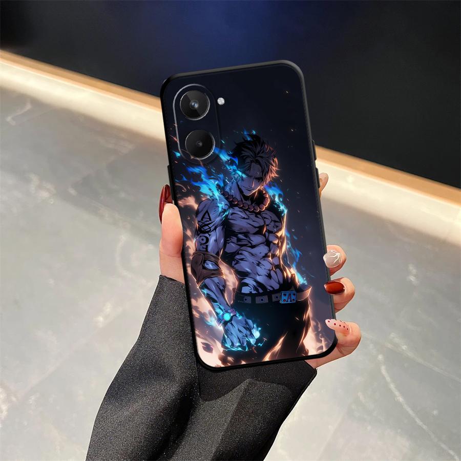 Phone Cover Case for Realme GT Master Neo2 12 14 11 Pro C25 P3 Ultra C21 C15 C12 C33 C35 C53 C55 Nazro 50 50i Ones Pieces Zoro