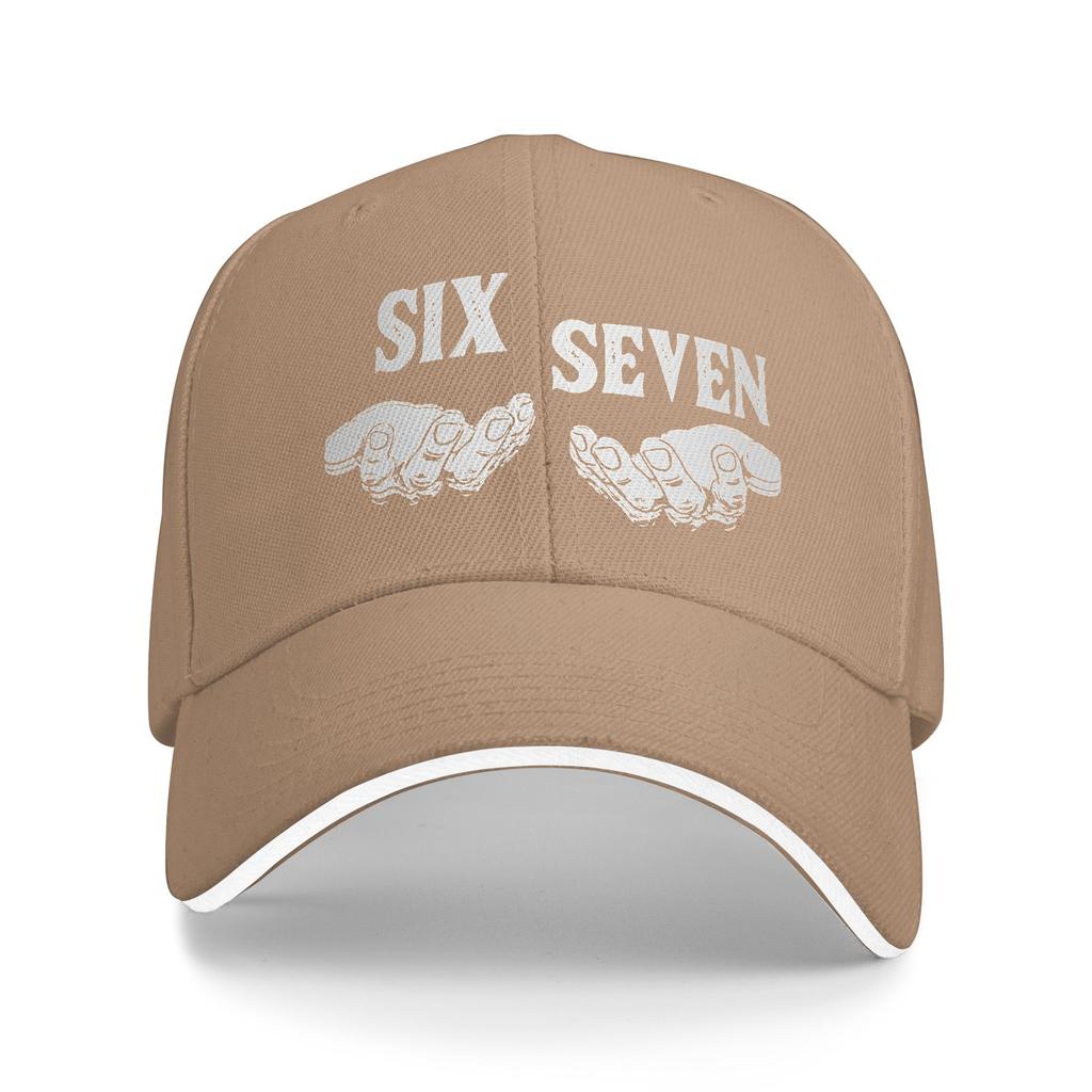Funny Six Seven Viral Phrase Meme 67 Casual Baseball Cap Summer  Trucker Hat Outdoor Sports Snapback Cap Men Retro Baseball Caps