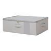 Under Bed Storage Box Portable Lidded Storage Bin for Dorm Study Room Office