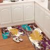 Home Kitchen Floor Mat Anti Slip Water Absorbing Entrance Door Floor Mat Bathroom and Toilet Floor Mat