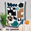 OEING Multi-functional Jacquard Blanket
