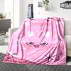 1Pc Cute Animal Expressions Blanket For Couch Bed Plush Cozy Fuzzy Blanket Super Soft Warm Blankets For Fall And Winter 091843