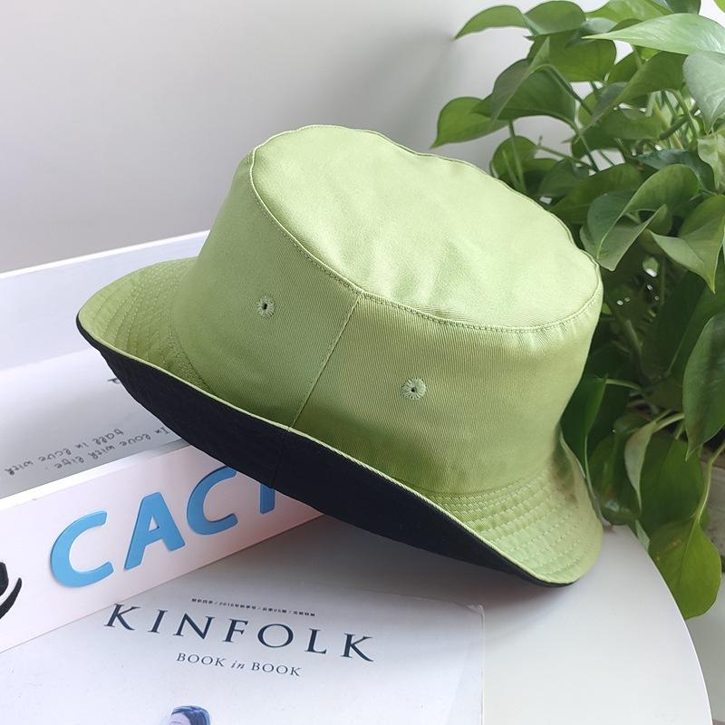 Big Head Circumference Bucket Hat Solid Color Cotton Sun Hat Large Men's Hat Summer Breathable Fishing Hat Oversized Head Circumference Hat
