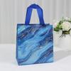 4pcs Marble Design Gift Bag Non-woven Tote Bag For Birthday Party Gift Packaging Decoration Wedding Gifts for Guest Cookies Bag