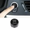 One-Button Start Switch Cover Trim Fit For BMW 3 4 Series GT 2013- ABS Black