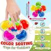 Color Sorting Sensory Toy Preschool Learning Activities Educational Toy Kids Birthday Party Favors Pinata Goodie Bag Filler Gift