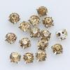 3-10mm Silver Base Hand-Sewn Glass Rhinestones for Clothing, Handbags, Belts, and Accessories
