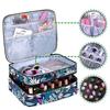 Holds 42 Bottles Nail Polish Storage Bag Removable Nail Kit Storage Carrying Case  Travel