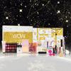 Popfeel WOW Calendario de Adviento Caja de Regalo de Maquillaje Set Completo 24 Días Cosméticos Gama Completa Brillo de Labios Sombras de Ojos Máscara de Pestañas Herramientas de Belleza Regalo de Vacaciones para Mujeres Niñas