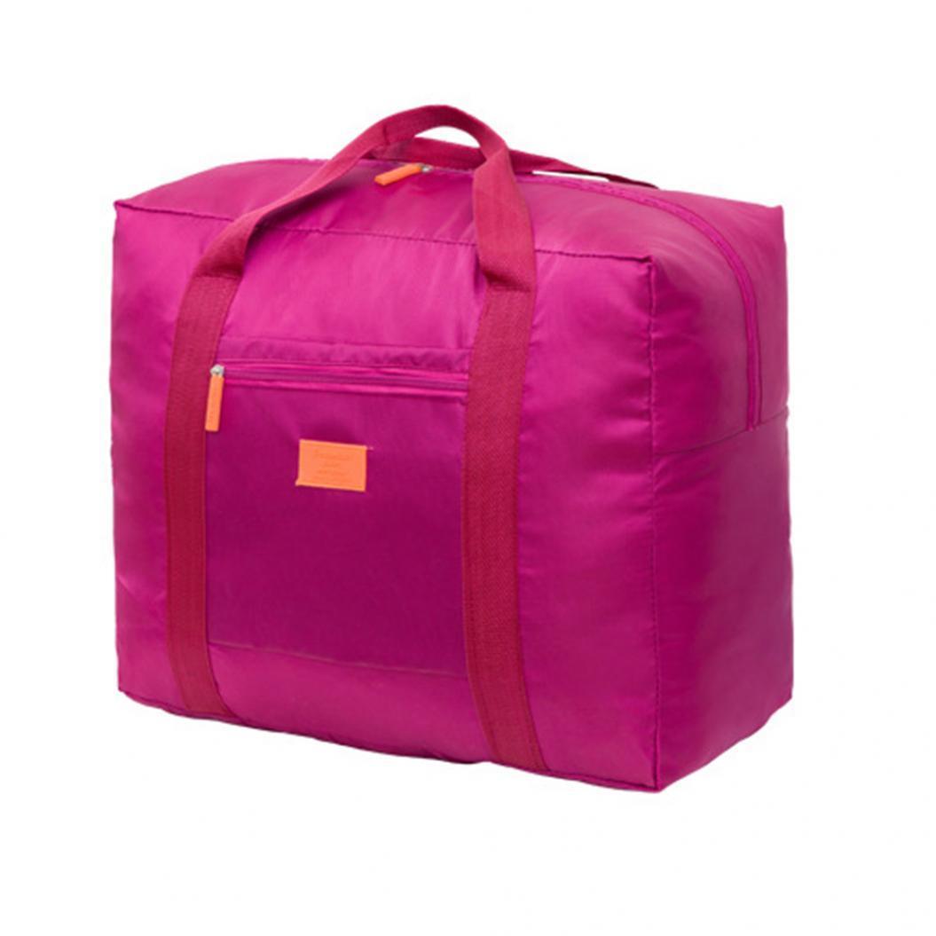 Waterproof Foldable Travel Luggage Clothes Large Capacity Storage Duffel Bag вино красного