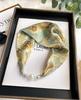 Magnetic Buckle Silk Scarf Headband Internet Celebrity New Magnetic Buckle Bracelet Small Long Women's Summer Casual Necklace Diamond Neck Band