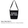 MLB Cotton With Polyester Bucket Bag, Shoulder Bag, Crossbody Bag, Handbag Regular Unisex Black 3ABMS024N-50BKS