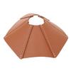 Lamp Shade Leather Brown Shade Cover Patchwork Retro Design Lighting Accessories for Light Bulb Lamp