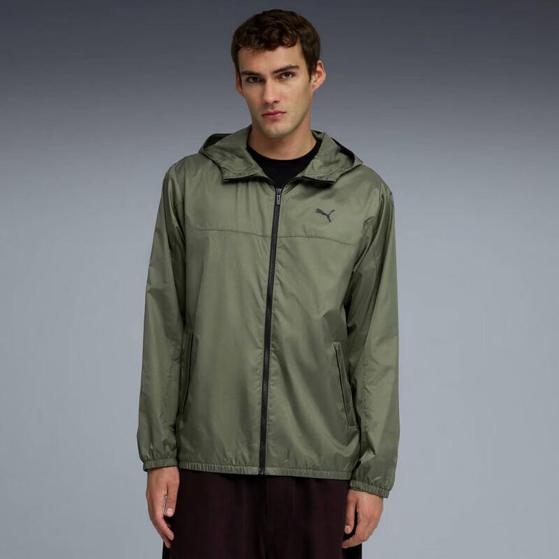 PUMA Men s Loose Breathable Hooded Sports Jacket M
