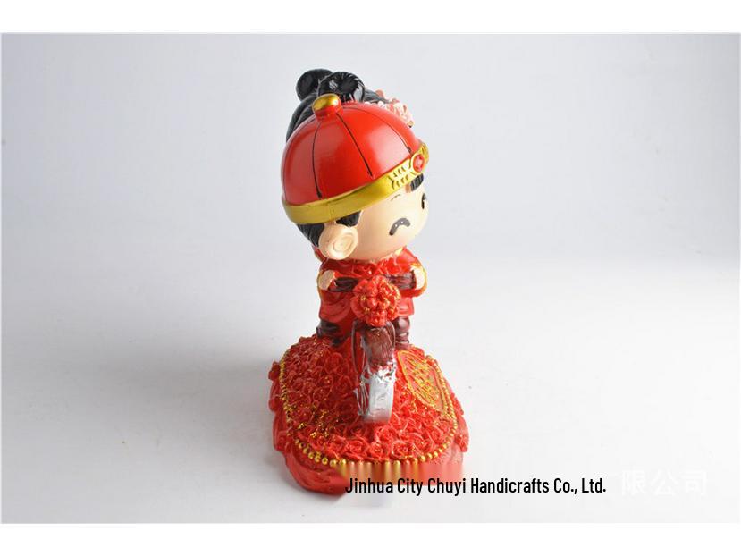 Sailing Love Couple Doll Set: Wedding Gift Figurines - Resin Crafts for Home Celebration Ornaments