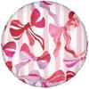 Pink Red Bow Stripe Spare Tire Cover Universal Fit RV SUV Trailer Wheel Protector
