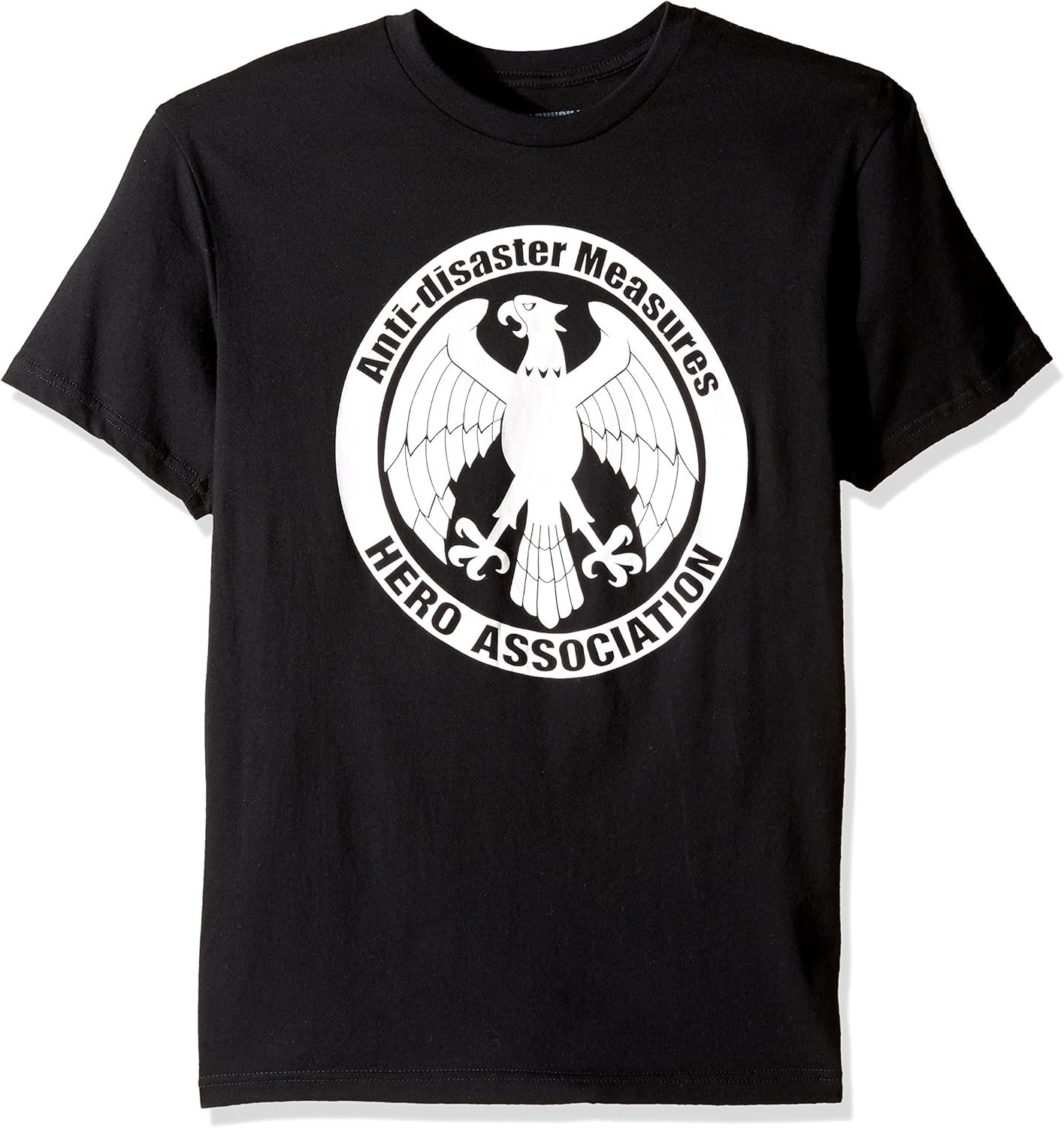 One Punch Man Men s Hero Association T-Shirt, Black, L S разноцветный