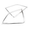 Chrome 2X Front Fog Lamp Light Cover Trim For Mitsubishi Eclipse Cross 2018-2022