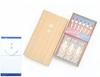 [Ouka No Miyabi] Incense Set: Light Smoke Incense, Incense and Illustrated Candle Set, Presented In a Premium Paulownia Wood Box with Gift Wrapping,