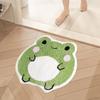 Imitation Cashmere Doormat Non Slip Absorbent Floor Mat Bedroom Bathroom Mushroom Plush Rug
