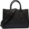 Handbag Adjustable Strap Zipper Closure Black