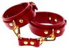 Taboom Red Ankle Cuffs - TABOOM - Handcuffs