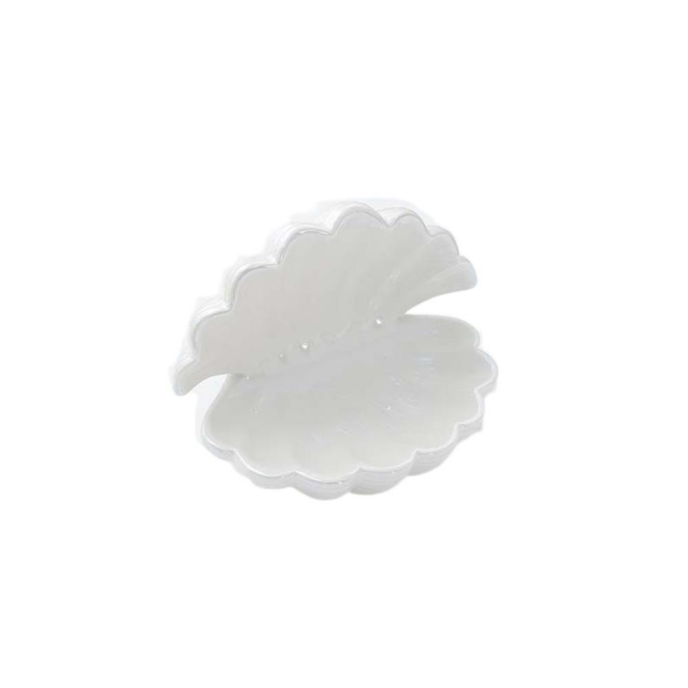 

Подставка для хранения украшений ручной работы, уникальная подставка для сережек, подставка для украшений из ракушек, туалетный столик белый