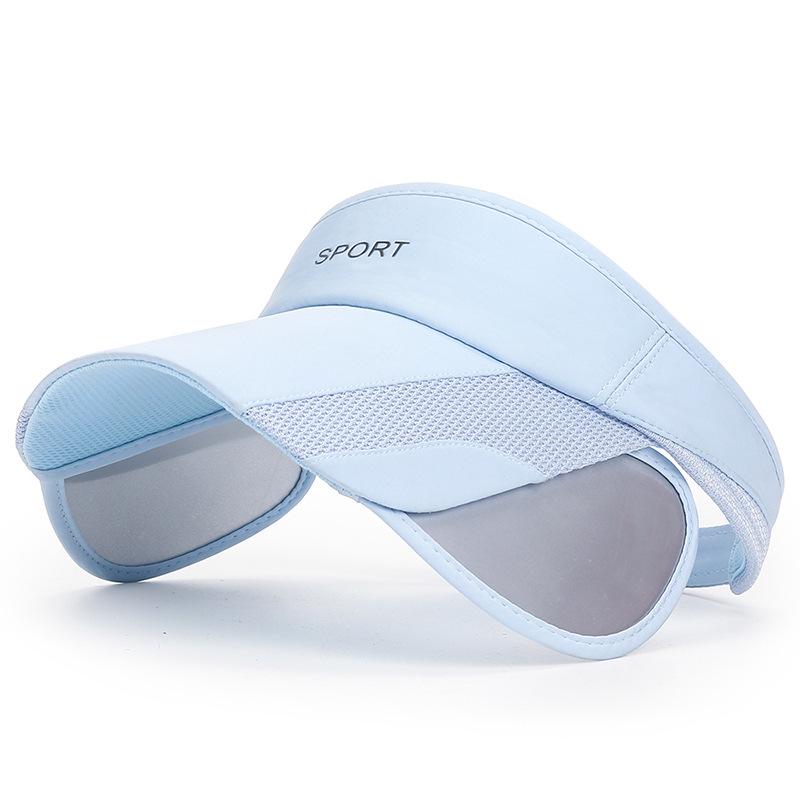 Summer Unisex Wide-Brim Sun Protection Hat with Drawstring