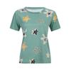 Women Star Printed Short Sleeve Blouse Loose Casual Tops Girls T-Shirt Tunic