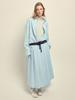 [mardimercredi] Cotton Pleated Maxi Skirt