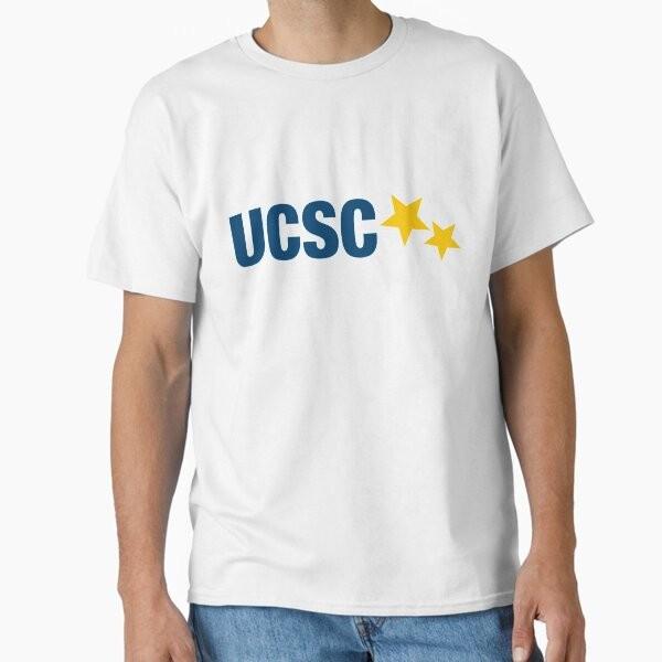 Ucsc University Of California Santa Cruz Classic Made In Usaaus Tshirt S2xl