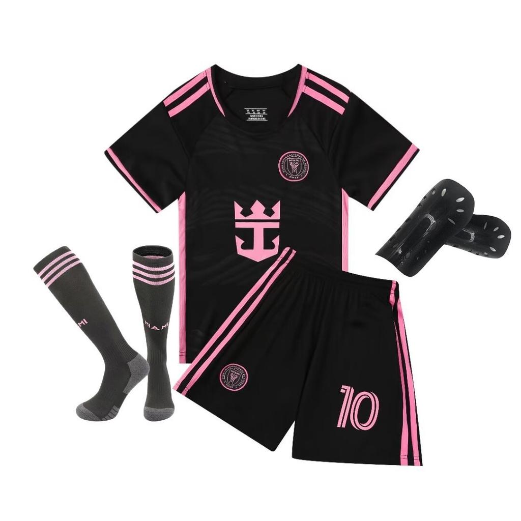 23-24 Miami na wyjeździe Nr. 10 Klub Jesienne Ubrania Koszulka Piłkarska Dziecięca Adult Rozmiar 14-2XL
