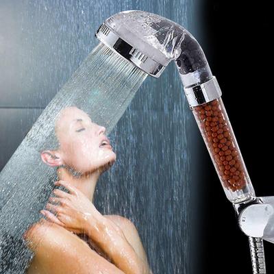 Bath Anion SPA Water-Saving Filtration Shower Head Handheld Bathroom