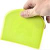 2 Pieces Dough Scraper Food-safe Plastic Dough Cutter Multipurpose Food Scrappers , White, Green