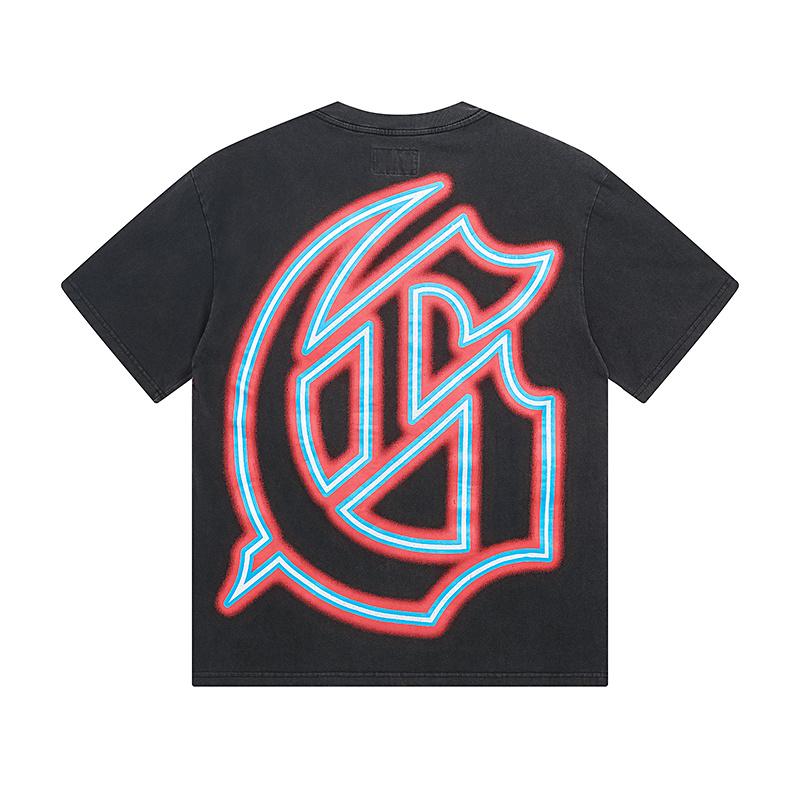 Demonic Skull Drive-In Movie Graphic Oversized Streetwear T-Shirt