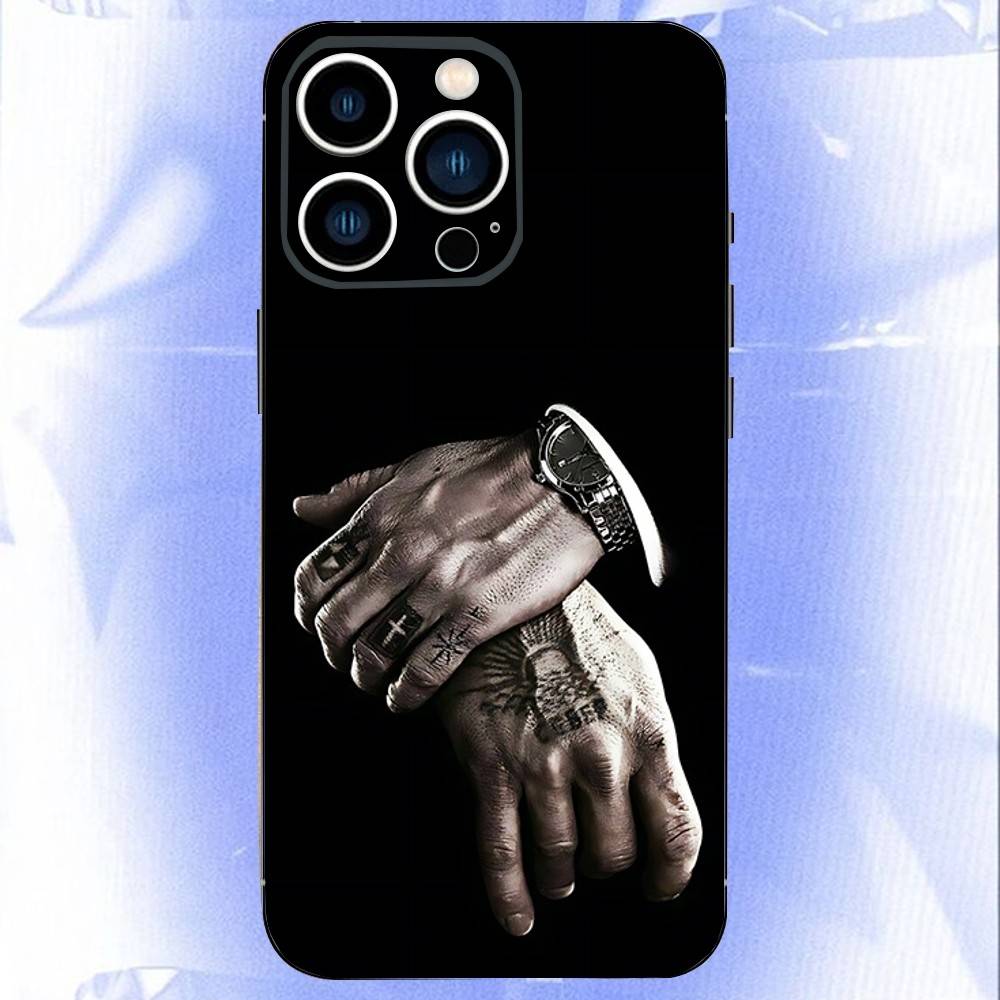 Mafia Russian Phone Case For iPhone 16,15,14,13,12,11,Mini,Pro,SE,MAX White Matte Shockproof Cover