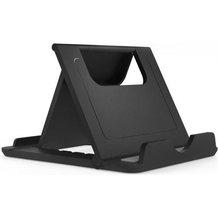Support de Bureau Pliant Lutrin Multi-angle Réglable Smartphone et Tablette pour SAMSUNG GALAXY A20 (2019) > Noir