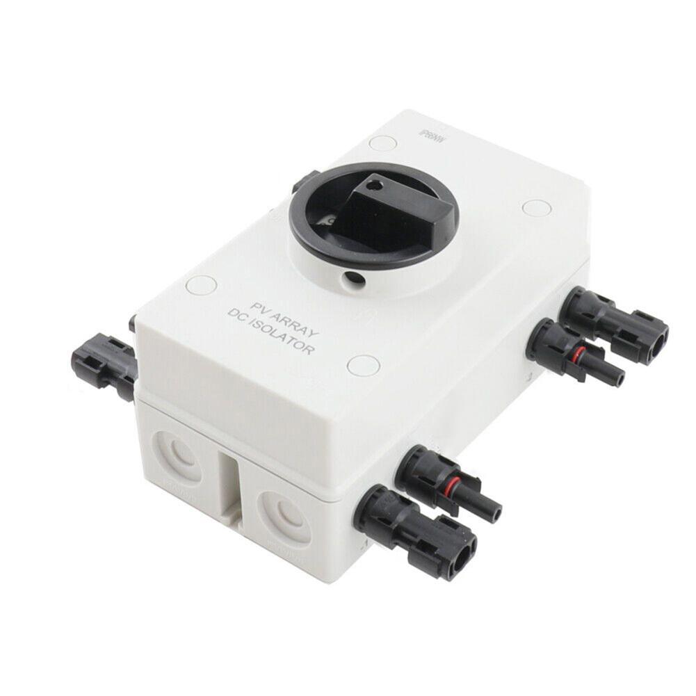 Electrical Switch Marine Isolation Switch Black White DC Isolating Switch Design Insulation Voltage 1500V Energy Control System