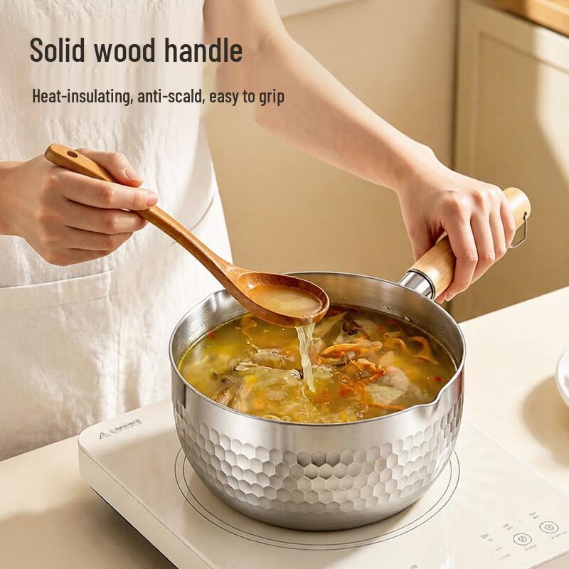 Tingle Stainless Steel Yukihira Saucepan