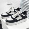 Brand Leather men's Sneakers White Platform Woman Sports Sneakers Female Vulcanized Shoes Sneakers Casual Ladies Trainers