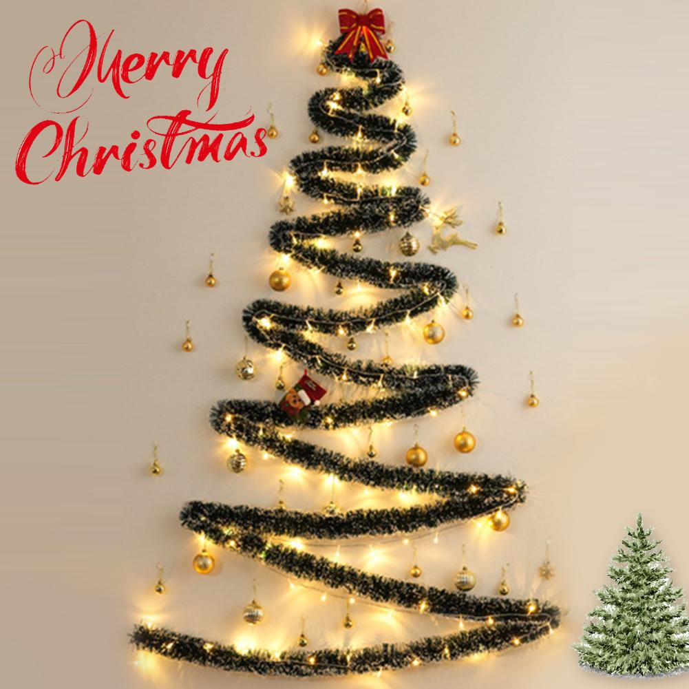 2/3/5m Christmas Leaves LED Light Wall Decoration String Lights Battery-powered Version Wedding Holiday Party Xmas Decor Lights