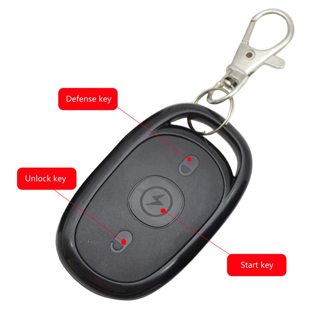 Upgrades Electric Bike Anti Theft Alarm System with Smartphone Monitoring & High Decibel Alert for Enhances Security