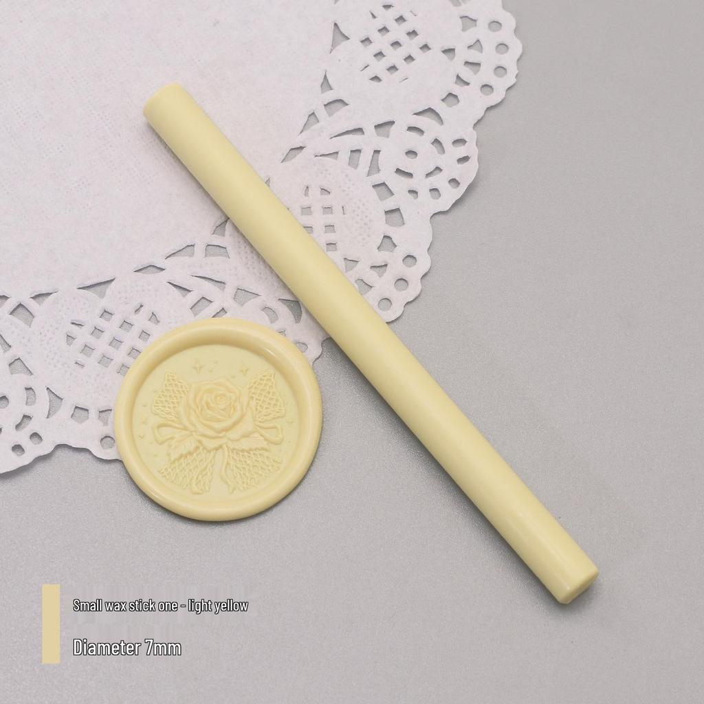 Bețișoare de Ceară de Sigiliu Mat Perlat, 125 Culori, 10x0.7cm, Compatibile cu Pistoale de Ceară, Culori Mixabile