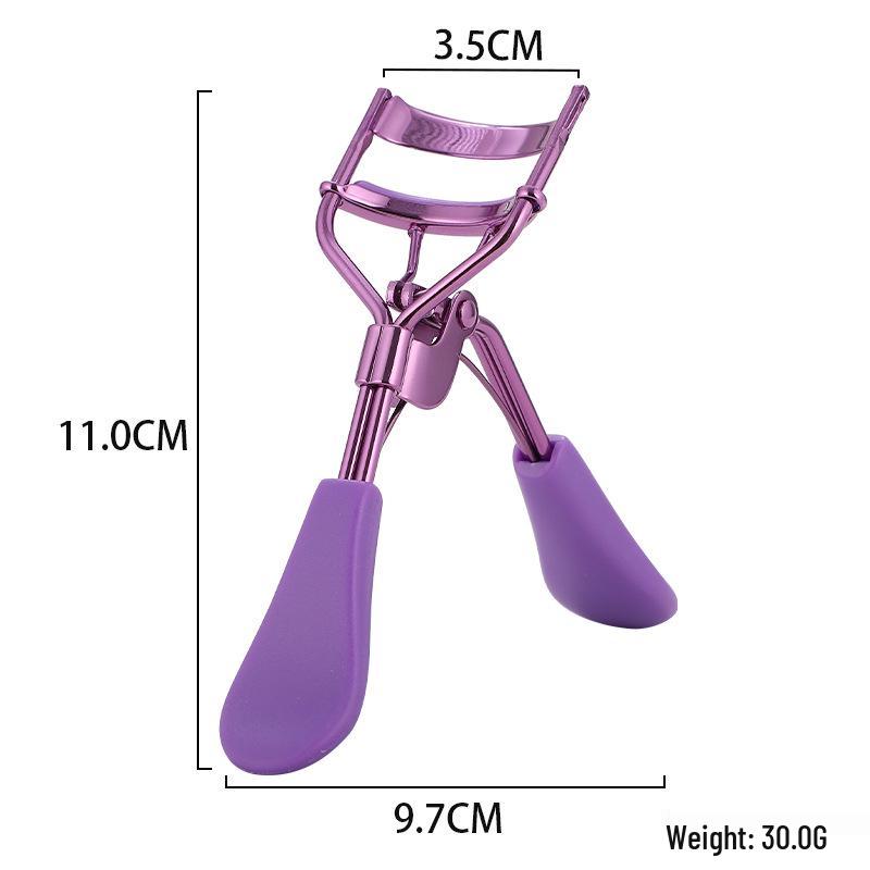 Duckbill Handle Wide-Angle Eyelash Curler - Portable Color Curling Tool