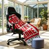 Custom Name Personalized Football team F.C Print Blankets, Home Decor, Bedroom, Sofa, Camping, Couch, Gifts for Birthday Christmas