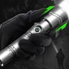 Profesionální laserová svítilna Hliníková slitina Dobíjecí vyhledávací světlo 1200mAh Baterie Super jasný paprsek Potápění Lov Hlídka