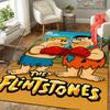 1Pc Flintstones Adventure Rug, Office Carpet Indoor Outdoor Doormat, Non-Slip, Comfortable, Living, Christmas Halloween,  Xmas Gift L1445