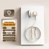 Wired Noise-Cancelling In-Ear Headphones with Type-C Interface - High-Quality Sound & Heavy Bass for Gaming and Music on Phones & Tablets